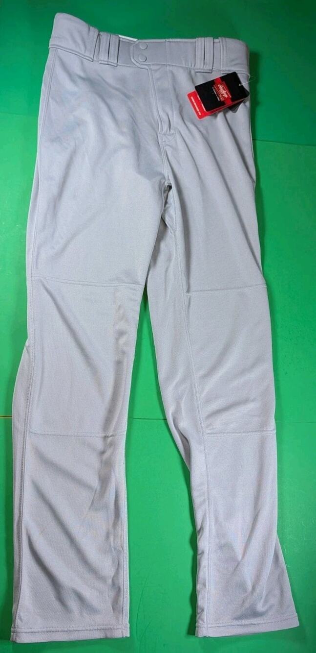 Rawlings PRO150 Baseball Pants Mens Medium M Blue Gray Semi-Relaxed Fit 150Cloth